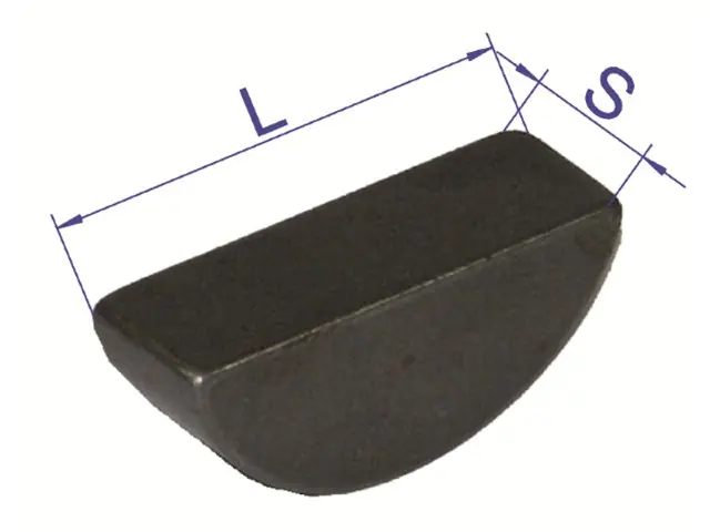 Halbmondkeil 4x6,5 Geprüft