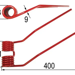 Abverkauf Kreiselheuerzinke 600012 (rot)