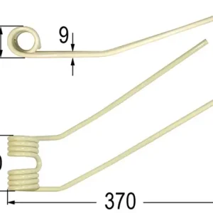 Preiswert Kreiselheuerzinke li. 06580391 (weiß)