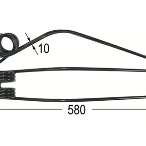 Kreiselschwaderzinke 57720200 (silber) Kracherpreis