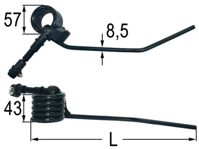 Zinke kpl. PZ00381 L = 315mm Neu Im Sortiment