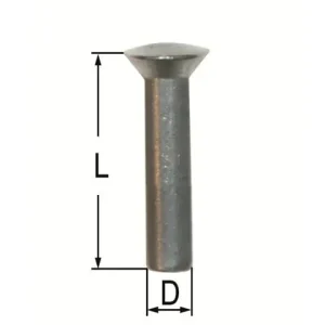 Preis Gesenkt Linsensenkkopf-Nieten 6,0 x 26, 0,5 kg