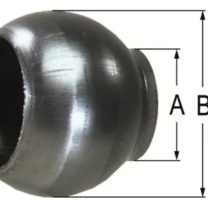 Kugel 100 mm schwarz ital. System Must-Have