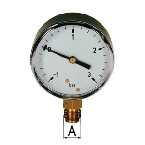 Manometer 3/8" -1/+3 bar Preiswert
