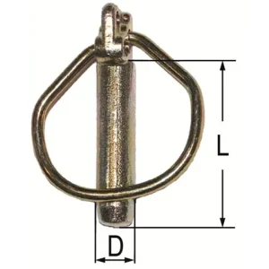 Neue Kollektion Vorstecker verz. 5,5 mm geschmiedet