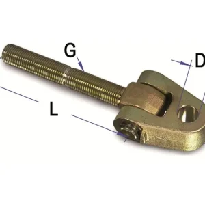 Sichere Zahlung Gelenkstein M36 x 3 li. Bohrung, Ø = 20 mm