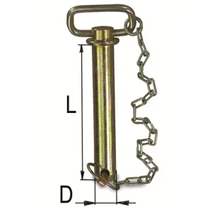 Top-Preis Universal-Steckbolzen 19 mm mit Vorstecker