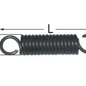 Feder für Stützrad L = 100, Ø 20 mm Expressversand