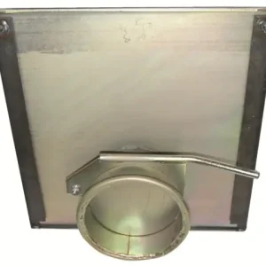 Zertifiziert Kornschieber mit Auslauf 220 mm x 400 mm