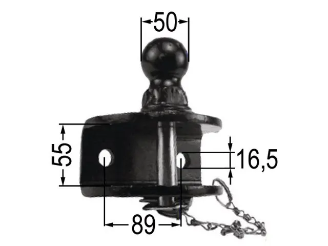 Kupplungskugel 1500 kg Sichere Zahlung