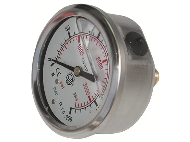 Manometer 0-250 bar 63mm 1/4AG Beliebt