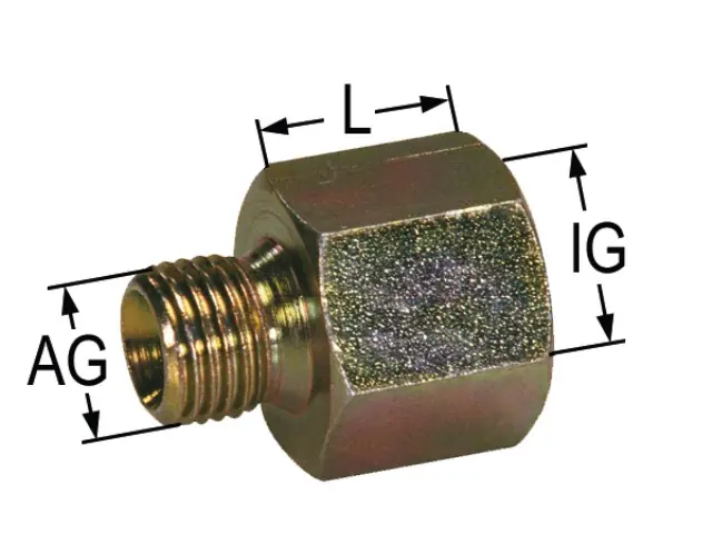 Neuheit Adapter 1/2" - M18 x 1,5