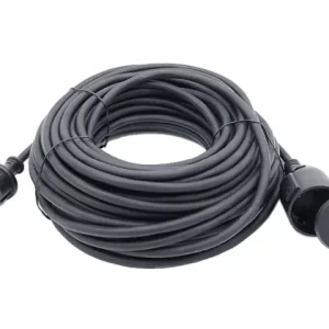 Verlängerungskabel Gummi 220V 20 m schwarz Top-Seller