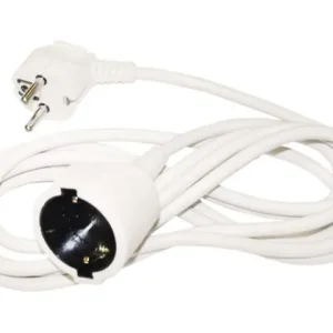 Markenprodukt Verlängerung 220V 3m weiß