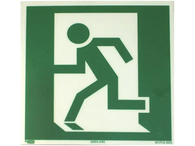 Notausgang-Rettungsweg li. 148 x 148 Neu