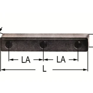Preisknaller Rammpuffer 2-Loch L=120 B=43 H=70mm