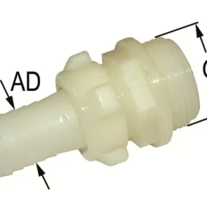 Anschluss AG 1 1/4" 30 mm, 3-teilig Geprüft