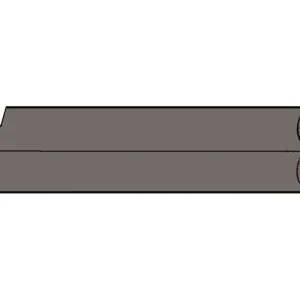 Mega-Angebot Doppelluftschlauch 7 x 12 mm, Gummi schwarz, Meterware