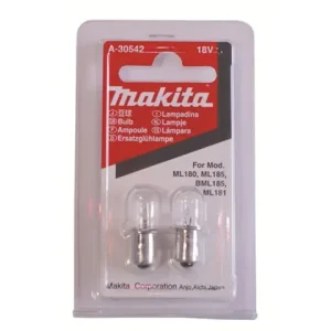 Sofort Bestellen Ersatzlampe 18V 2 Stk. Makita