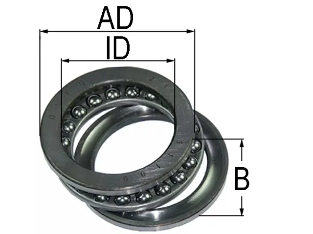 Axiallager=80595 51109 Bestseller