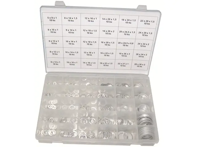 Sortiment Alu-Dichtringe 300 Stk Super-Preis