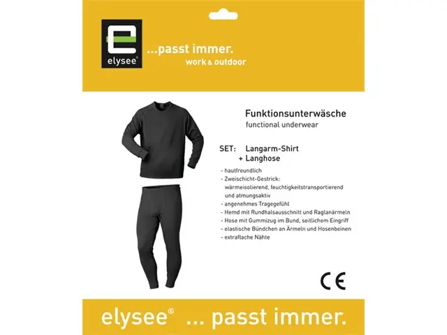 Funktionswäsche M schwarz Begrenztes Angebot