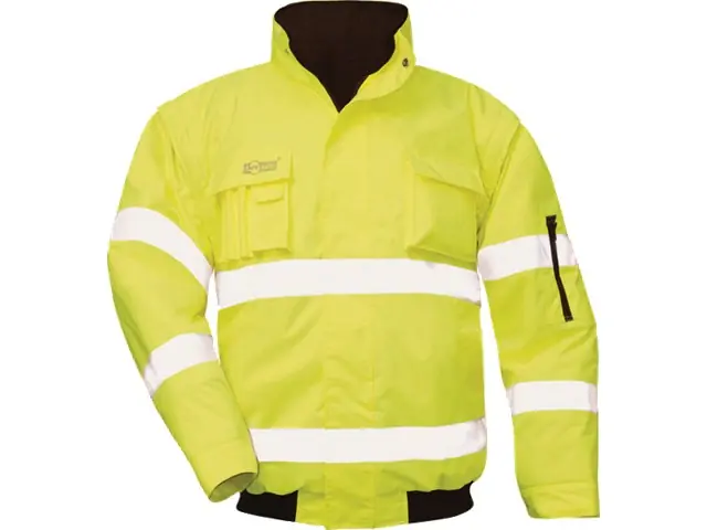 Pilotjacke L ROLAND gelb Schnäppchen