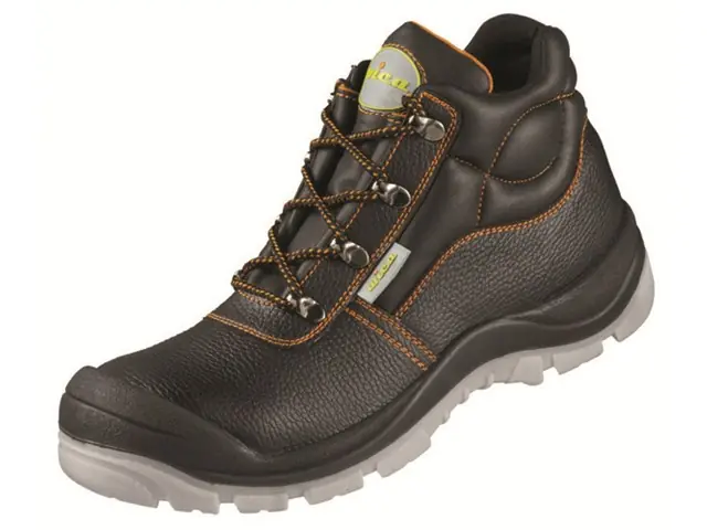 Schnürstiefel 41 MARSALA schwarz/orange Neuheit