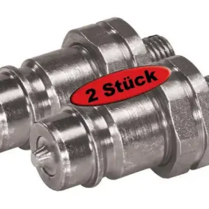 (2 Stk) Kupplungs-Stecker M 22 x 1,5 Must-Have