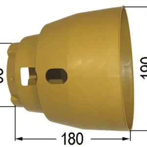 Schutztrichter SC25 Ø= 190 mm, L= 180 mm Billig