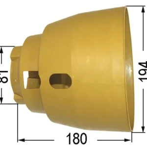Meistverkauft Schutztrichter SC15 Ø= 190 mm, L= 180 mm
