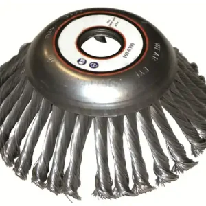 Wildkraut-Topfbürste Ø= 150 mm B= 25,4 mm Garantierte Lieferung