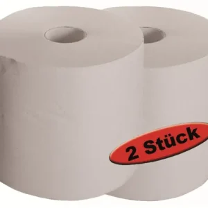 (2 Stk) Putzpapierrolle 26cm 800 Abrisse Schneller Versand