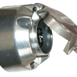 Steckdose 7-polig Metall m. Flachsteckanschluss Sonderangebot