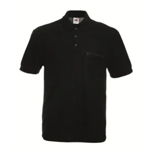 Preis Gesenkt Polo-Shirt S schwarz mit Brusttasche