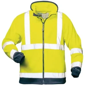 Fleecejacke M VALENTIN gelb Top-Angebot