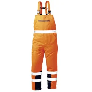 Neu Thermolatzhose M orange