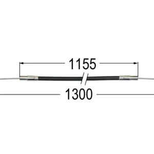 Sichere Zahlung Bremszug zu Aebi FT4516302, 1010916