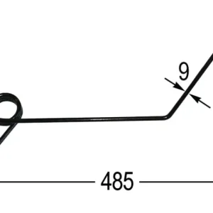 Striegelzinke hinten zu Accord 420860 Versand Am Gleichen Tag