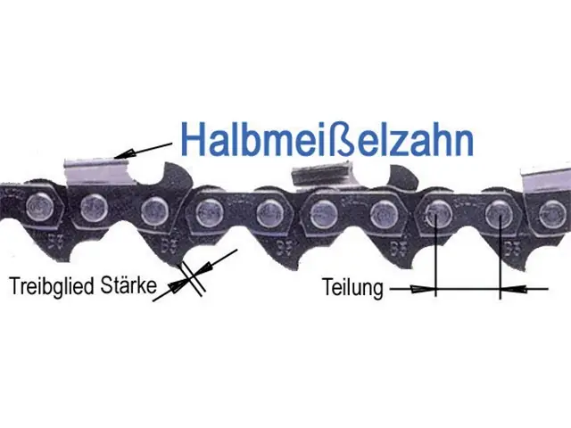 HM-Kette 3/8 84TG/1,6mm Echt