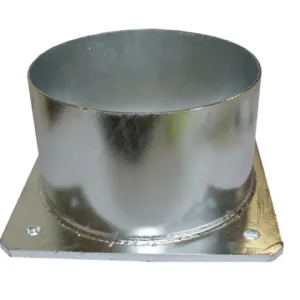 PVC-Rohr Flanschplatte 200 mm Rohrstutzen Top-Seller