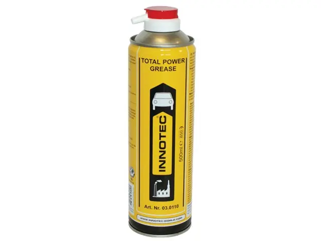 Innotec Transparentes Sprühfett | Total Power Grease 500ml Geprüft