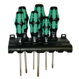 Jetzt Bestellen Torx-Schraubendrehersatz Kraftform Plus Lasertip + Rack 7-tlg.
