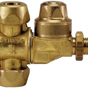 Düsenhalter= 11144 doppelt 1/4" AG 75.617.10B Braglia Zertifiziert
