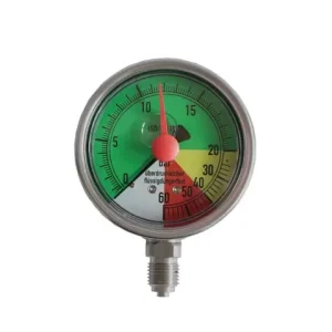 Manometer flüssigdüngerfest 1/4" unten, 0-60 bar, DM63 mm 110.200.03 Neue Ware