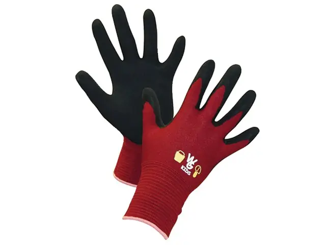 Kinderhandschuh rot 8-11 Knallerangebot