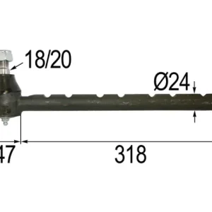 Preis Gesenkt Kugelgelenk zu Zetor 80220029