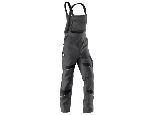 Latzhose 90 anthrazit-schwarz ACTIVIQ Super-Preis