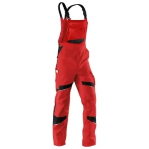 Latzhose 102 mittelrot-schwarz ACTIVIQ Direkt Vom Hersteller