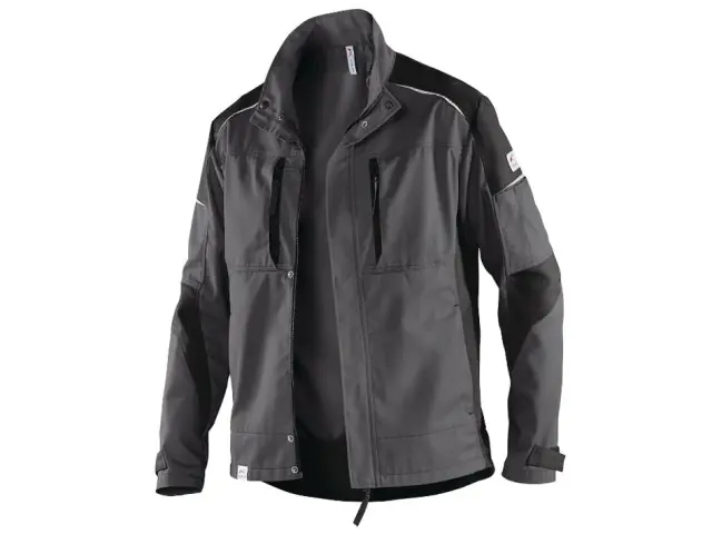 Solange Der Vorrat Reicht Jacke S anthrazit-schwarz ACTIVIQ